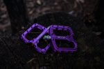 Roost nero pedals in purple - roost bike Roost Nero pedals in Purple
