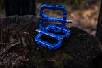 Roost nero pedals in blue - roost bike Roost Nero pedals in Blue