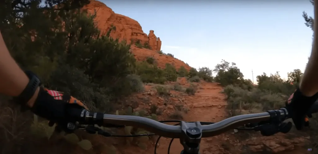 Hardtail Party video with roost titanium handlebars